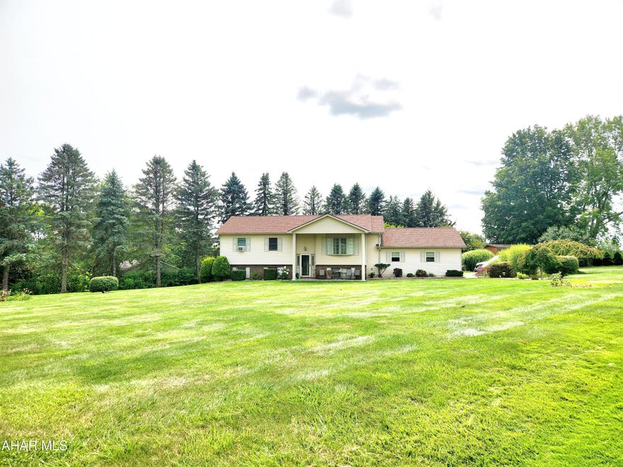 Beautiful 4 bedroom 3 bath home on a large corner lot in Ebensburg, is ready for a new owner. This home was built by current owners, and underwent a large remodel in their ownership as well. This home offers a living room, kitchen, dining room, sunroom, three bedrooms, and bathroom on the main level. The lower level offers a bedroom, bathroom, entertainment room with a wet bar, and french doors to the back patio, laundry, and large storage room. The exterior of the home has been nicely landscaped and is easy to maintain. Entertaining is a breeze with the above-ground pool and deck area. The deck has Trex decking, leading to a lower patio for added privacy. The attached oversized two-car garage has interior access to the kitchen. Call listing agent for more information and your private tour.