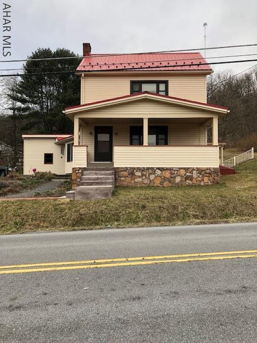 Two story home in the country. 3 Bedroom 1 3/4 bath, living room with hardwood floors. Eat-in kitchen, dining area with hardwood floors, bonus room with fireplace, could make a great den or home office. Two car attached garage. Come summer a beautiful flower garden all on 1.06 acres.