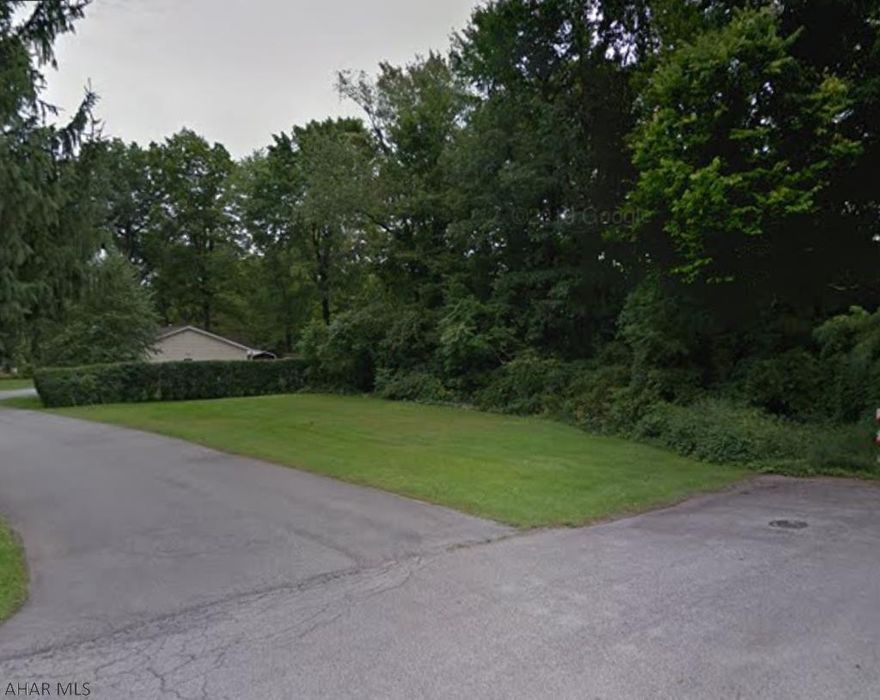 Level corner lot in the Juniata section of Altoona