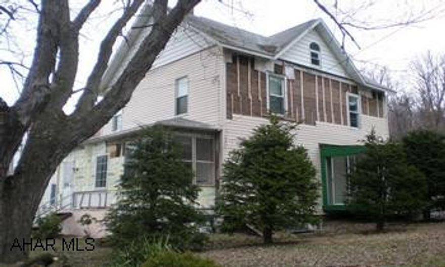 Property is being sold in AS IS condition.  The property is located in Commodore, PA.