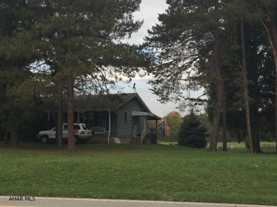 3 bedroom tipton rancher on 13+ acres on Rt 220