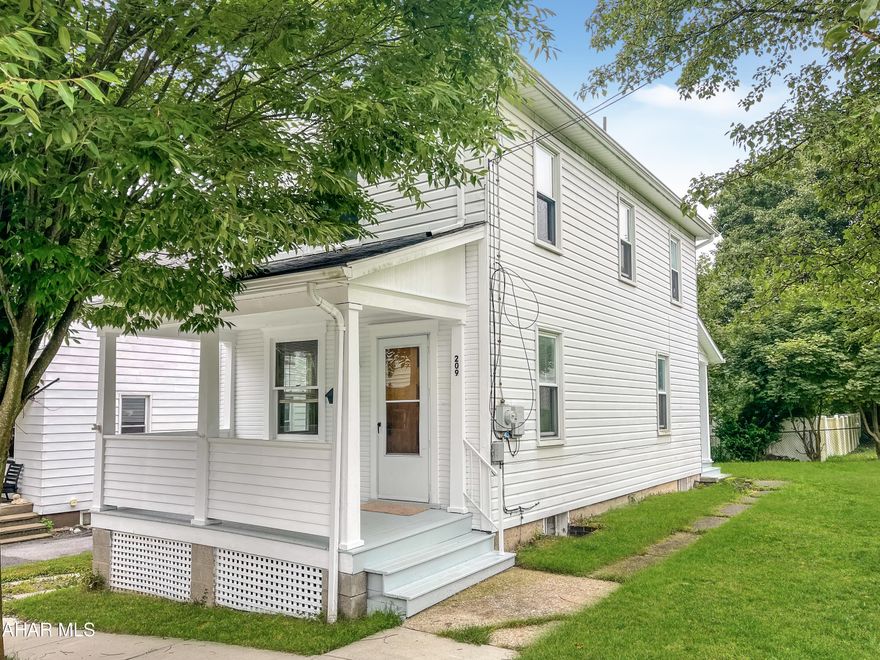 Looking for a move-in ready home with a more than spectacular location? Well lucky you because you just found it! Welcome to 209 S Julian Street in the Ebensburg Borough. This gorgeous 2 bed, 1 bath home just recently went under many refreshing updates. The large and open kitchen features included appliances and even an attached butlers pantry. Throughout the rest of the home you will notice fresh paint, new carpeting, new flooring, light fixtures, and so much more! The property also features a full unfinished basement & attic that are perfect for storage, a one car attached garage with off street parking along with a private and spacious backyard. Also, did I mention the location? This home sits within walking distance to all borough / county offices, restaurants, shopping, and outdoor activities. Schedule your private tour today!