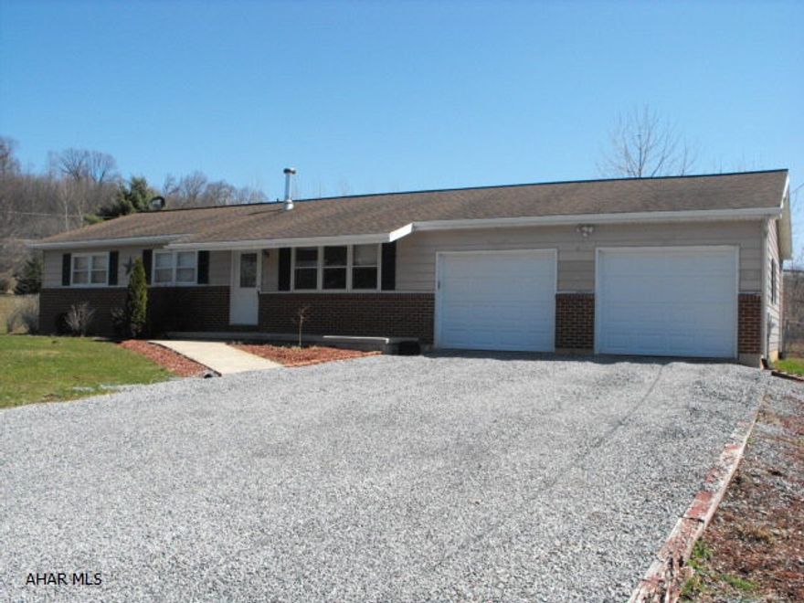 Large bright rooms and modern kit & baths.  Move in ready.  Extra large garage with workshop.  Fenced yard with shed. Per USDA website this property is eligible for a rural housing loan.  Mail service is via post office box in Newry.