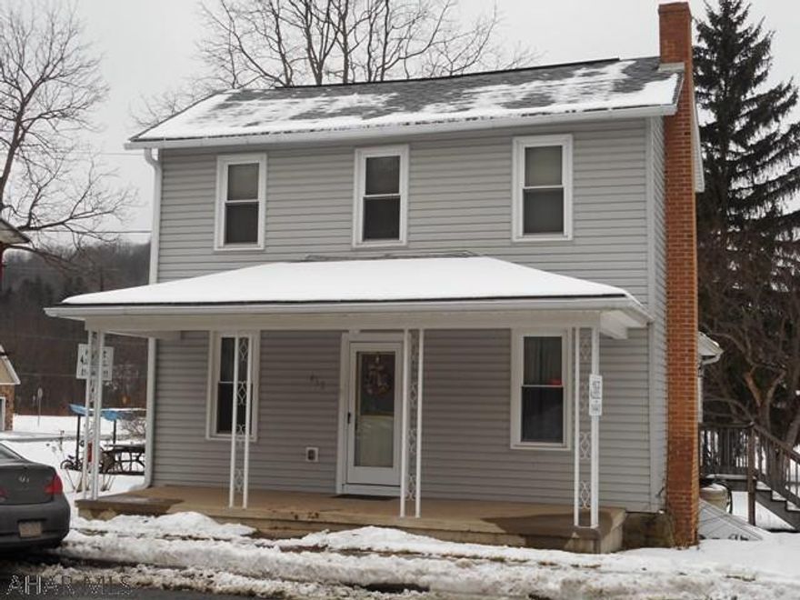 Two story home with vinyl siding and shingle roof. First floor 3/4 bath and laundry addition. Newer thermopane windows. Oil FA heat. Above average lot.  Great home for the $$.