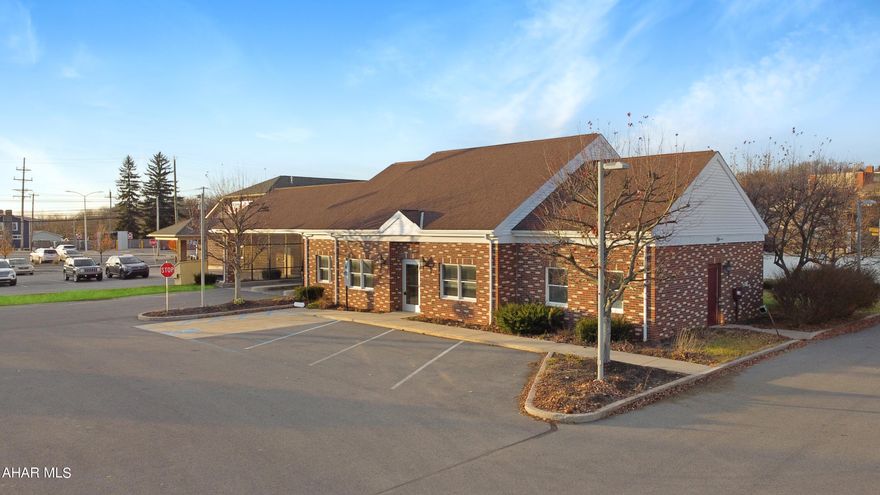 FOR SALE OR LEASE. Seller Financing AVAILABLE! Located in the heart of Ebensburg, this former Bank is a free-standing all brick building with a full drive through system and sits on just under 3/4 of an acre allowing for plenty of room for expansion or parking. This site presents the unique opportunity to enter the growing town of Ebensburg and be located amongst plenty of other successful businesses. Surrounded by the site are law offices, medical space, townhouses, gas stations, & so much more. The site is also 2 minutes from major retailers such as Walmart, Sheetz, McDonald's, Starbucks, Tractor Supply, Big Lots, Giant Eagle, & so much more. Ebensburg is also the county seat and features a bustling industrial park that continues to grow by the day. If you are looking to expand your operations, Ebensburg is the perfect town to accomplish that.