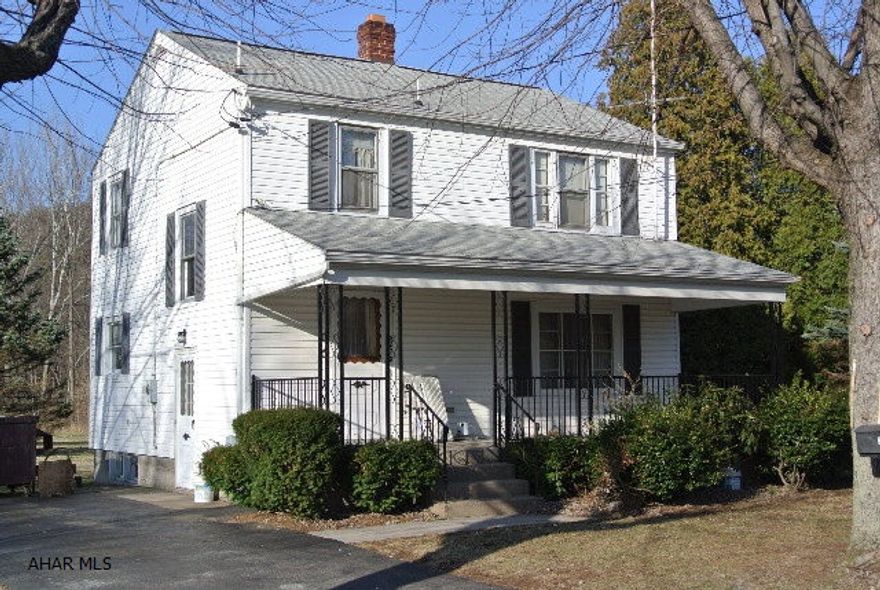 Very cute home on a country setting. New carpet on 1st floor-there's hardwood underneath. 3 bedroom, 1.5 baths, cedar closet. New flooring in kitchen & baths. New sump pump and oak hardwood floors under carpet on 2nd floor. Convenient location. Well maintained.