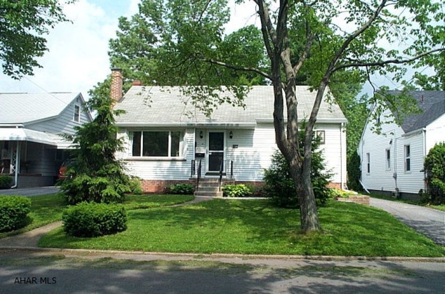 3 bedroom, 1.5 bath cape on 50 x 120 lot. Tile and hardwood floors. Concrete counter tops and island. First floor Master BR with two bedrooms and half bath upstairs. All plaster home. Rear patio w/comfortable back yard. All applainces stay.