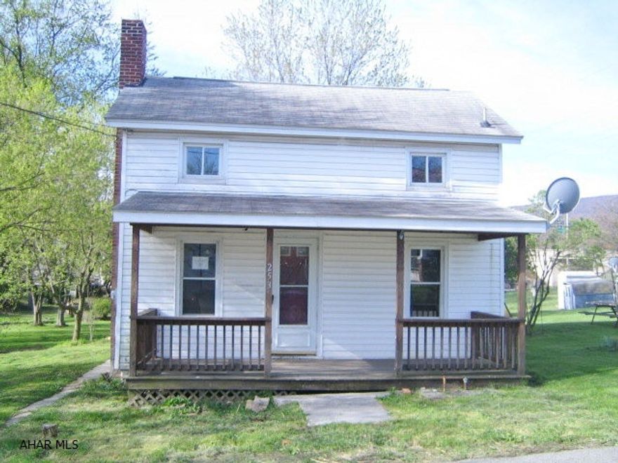 Nice Bedford neighborhood! Needs some TLC, but could be perfect for the first time buyer. Vinyl sided 2 story with some thermo windows, LR, formal DR, KIT, 3 BR (1 captive). Nice back yard and quiet location on dead-end street. Property sold as-is. Seller will make no repairs. Offer must submitted through HUD approved broker. Buyer pays both transfer taxes.
