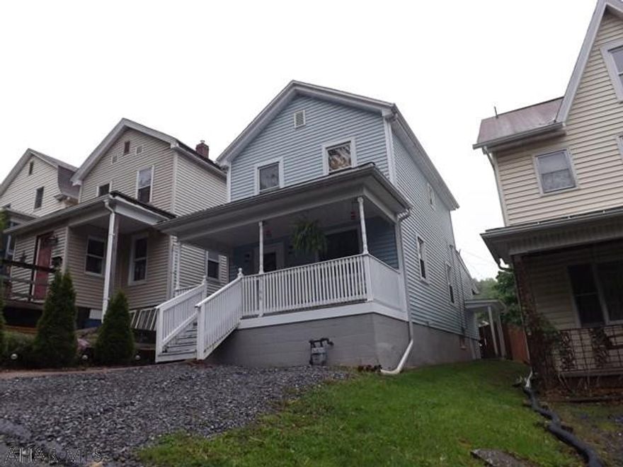 Toy Town Gem in the City.  This 2 Bedroom 1 Bath home which was remodeled within the last 5 years offers a cozy warm feel with all the wood accents.  The living room flows into the dining room with an open floor layout.  The updated kitchen has plenty of storage and comes equipped with stainless steel appliances.  Entertain on the covered rear porch and fenced in yard.  Store your mower and outside tools in the shed located in the back yard.  There is also one off street parking spot in front and there are a few spots across the street as well that the land owner has allowed the current owners to use.   Why rent when you can own your own home cheaper ? Call the listing agent for your private tour today !