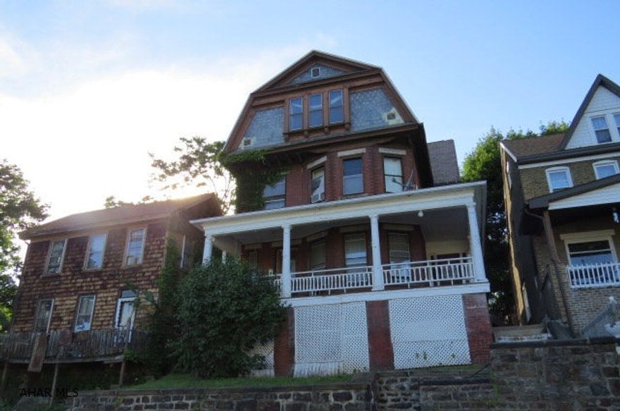 With hardwood floors, pocket doors, stained glass windows, beautiful Altoona Views, and much more this restored Victorian home is a must see. It offers 1st floor laundry, 7 bedrooms, 4 on second floor, and an additional 3 on the 3rd floor with walk in cedar closet. The potential is endless. The home is also registered with the Altoona Historical Society.