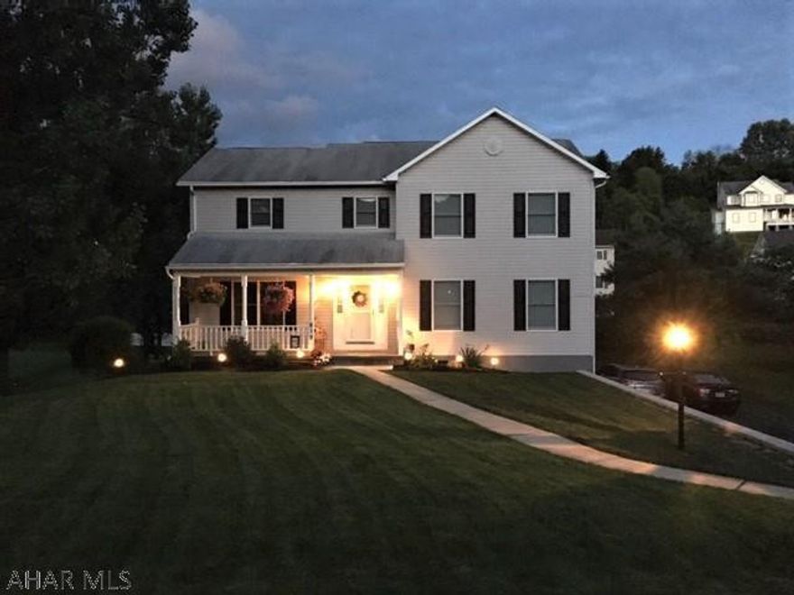 This beautiful 4 bedroom 4 bath home with an in ground pool is move in ready. Situated in the quiet and desirable Applewood development and with two bus stops within sight of the front porch. The master bedroom has a full en suite bath and all bedrooms are on one level. The deck off of the dining room leads down to poolside where there is a second deck for entertaining. The lower level has a convenient 1/2 bath and a bonus room that could be finished off and make a great game room. Priced to sell. Call today to schedule your private tour.