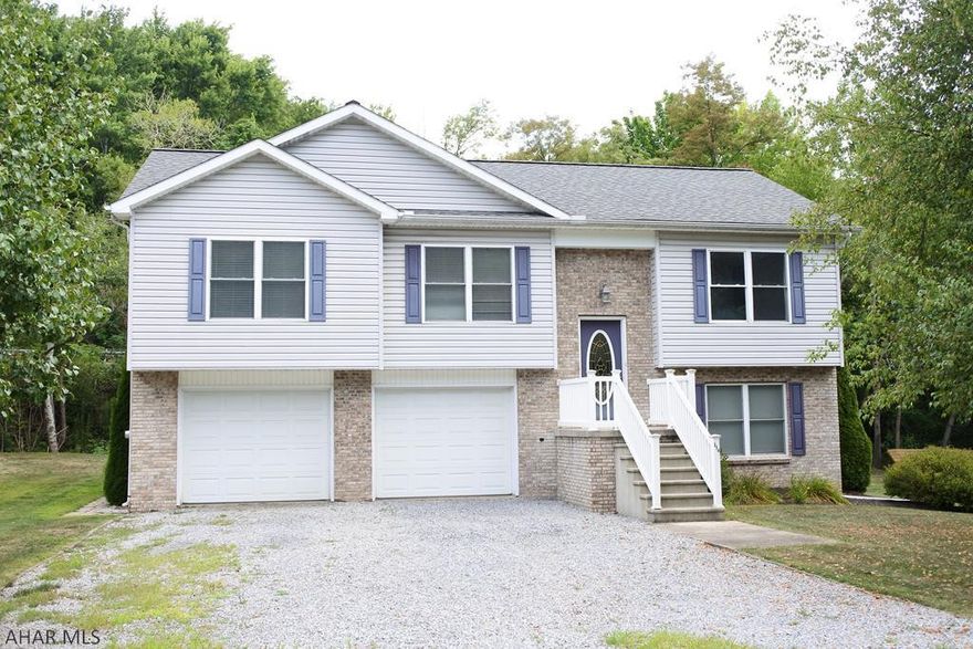 Very well maintained Split Entry in Elder Township.Kitchen appliances all stay...LR sliding doors lead to a 2 tiered deck, 3 BR's and 2.5 baths,  many updates throughout. Owner's suites has a spacious walk-in closet plus a bath. Downstairs you'll find a huge Family Room, another  walk-in closet and a recently updated half bath. Check out the 2 car garage...a perfect man cave in the making!  Property includes adjacent lot, shed, swing set and a fire pit area...prefect for chilly Fall nights.