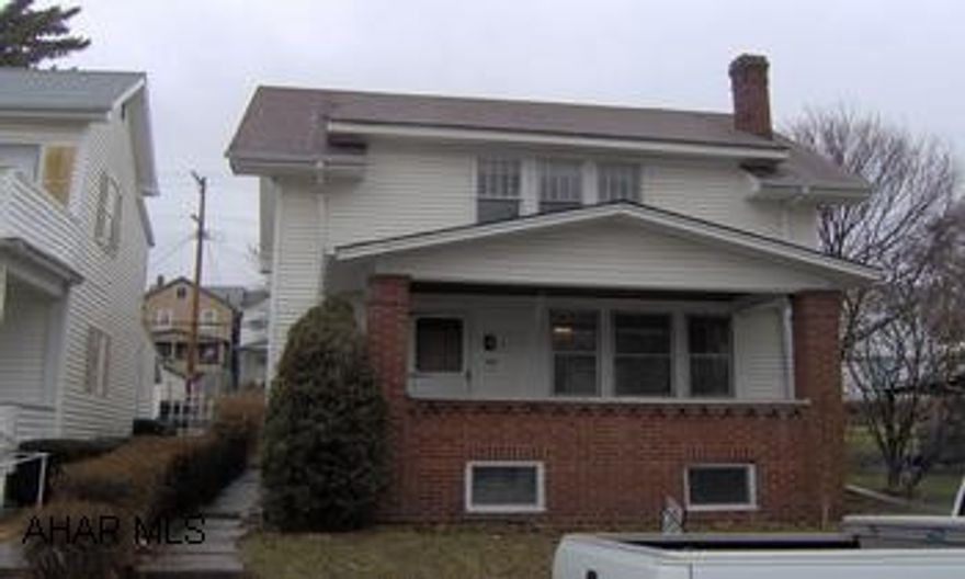 3-br home w/fence yard & off-street parking.