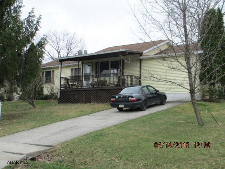 Nice one story Ranch on large lot near Eldorado Springs Area near Ebner School.  Logan Township. Garage was turned into a large master bedroom with walk-in closet. Nice covered patio and covered front porch with a view.Rural Housing possible.Averag electric bill is $250 month as everything is electric.  Off Street Parking.