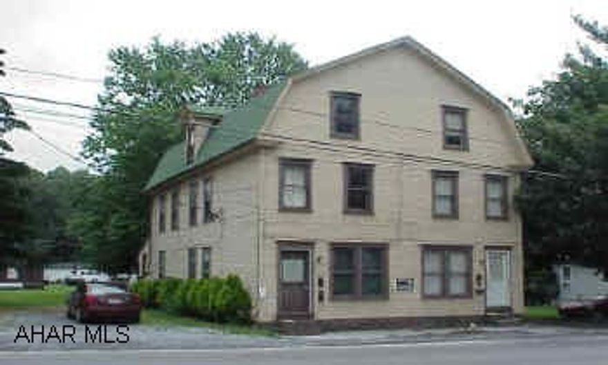 As is sale.  2 gas fha furnaces, 4 60 amp fuse boxes.  2 units 1st and 2nd floor, 2 units, 3rd floor no rentals, no expenses available-vacant for some time.