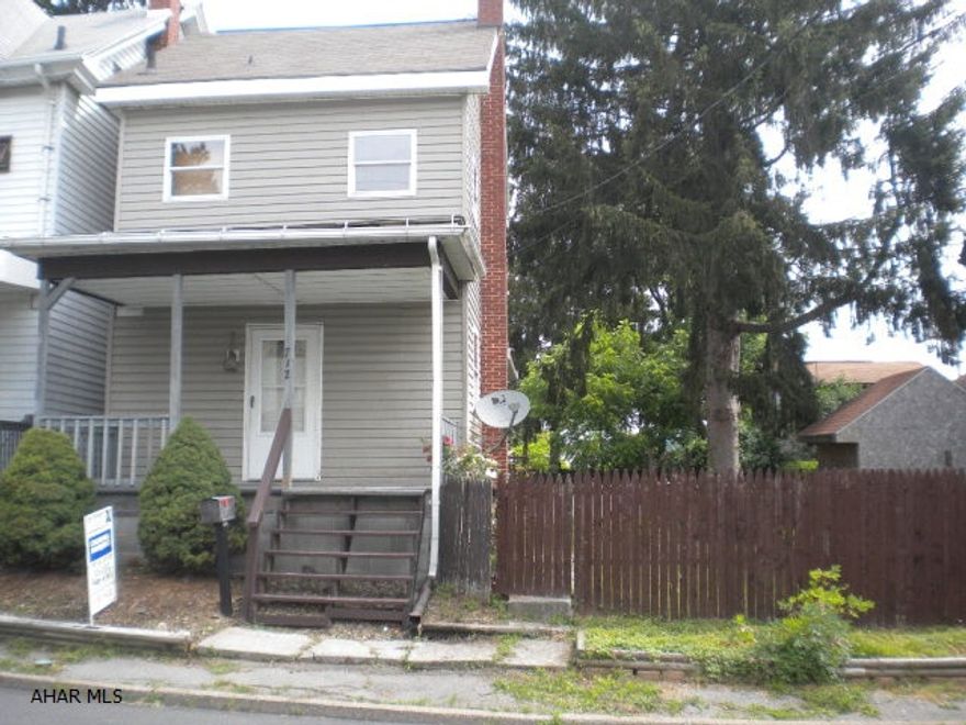 Great first time home buyer or investor.  First floor Laundry. Above ground pool. Attic could be 3rd bedroom. (not Heated)