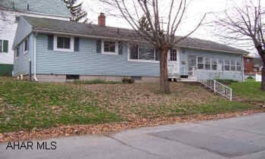 sold "as is where is"  refer to www.ocwen.com for simultaneous listing period.  3 bedroom ranch home with nice enclosed porch and  attached garage.   See listing agent for instructions on writing offers.