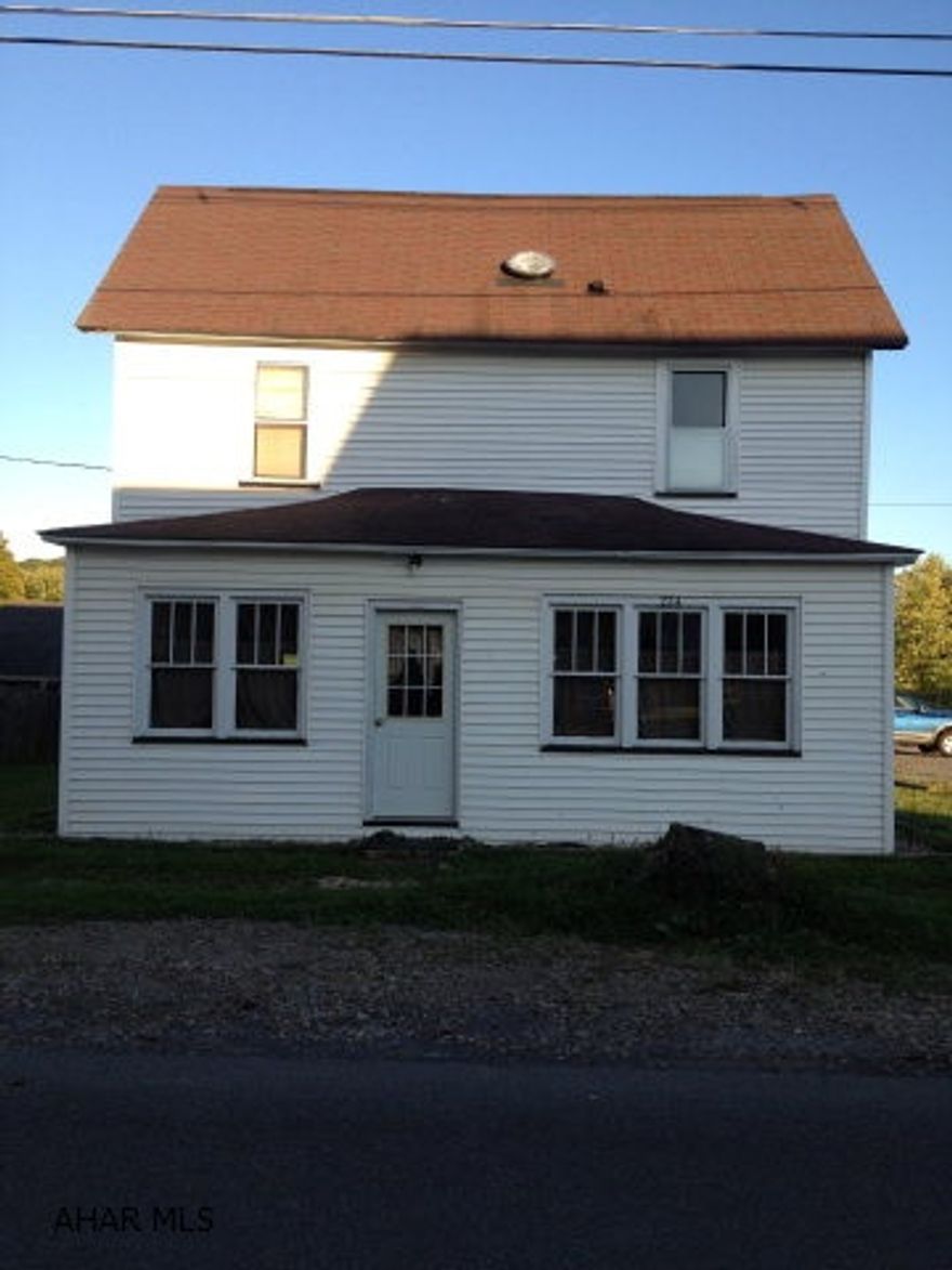 within 2 blocks of two trout streams(Native and stocked).within 10 minutes of Rock Run Recreation and Prince Gallitzin State Park.Within minutes of State Game lands for hunting.Four bay garage to keep your boats,ATVs,vehicles etc.Use the home as seasonal.One of the owners is the agent's daughter