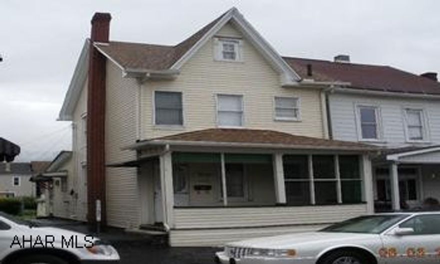 "FLIP THIS HOUSE" OR GOING TO THE ALTOONA CAMPUS?  THIS IS BETTER THAN RENTING AN APARTMENT!  New furnace, water heater, roof & windows.  Enclosed sun porch on the back of the house with small gas stove.  Cleaned up & already for you to move into.  Call Patty Chwatek @ 814-285-0314 to be shown.  BRING OFFERS!