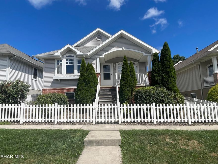 Simply unpack and start living in this one story home that offers 2BR and 2 full baths. Coneniently located in the heart of Holliday Hills. As you enter, you'll be greeted by a warm and inviting living room (carpets just professionally cleaned). The kitchen is equipped with all the appliances you'll need and plenty of countertop space for preparing meals. If you're dreaming of a home theater, game room or fitness area, the expansive basement is a blank canvas. There's plenty of storage space and room to use your imagination and customize. Nestled in the vibrant Holliday Hills neighborhood and served by the reputable Hollidaysburg School District, this home offers the best of both worlds - a peaceful residential setting with easy access to local amenities, including parks, shopping centers and restaurants. Imagine the life you could lead in this delightful home. Call the listing agent today for your private tour! Take the first step in making this lovely home your own and start making memories!!