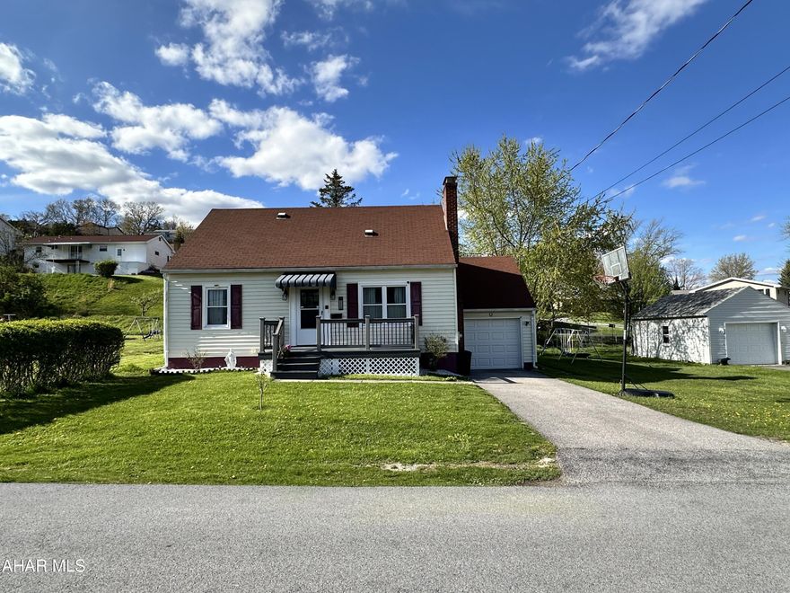 Don't miss your chance to own this BEAUTIFULLY maintained cape cod home within walking distance to Penn State Altoona and community parks! This property boasts 4 spacious bedrooms, and plenty of outdoor space for entertaining!  All Features have been updated, with a brand new furnace and central air unit, new ductwork, a new trex decking front porch, luxury vinyl flooring throughout, and an updated eat-in kitchen. The Large, open basement has been professionally waterproofed and could be a great option for finishing into additional living space!  This home has been tastefully renovated, and is ready for its new owner to just move in. Call an agent today for a private tour!