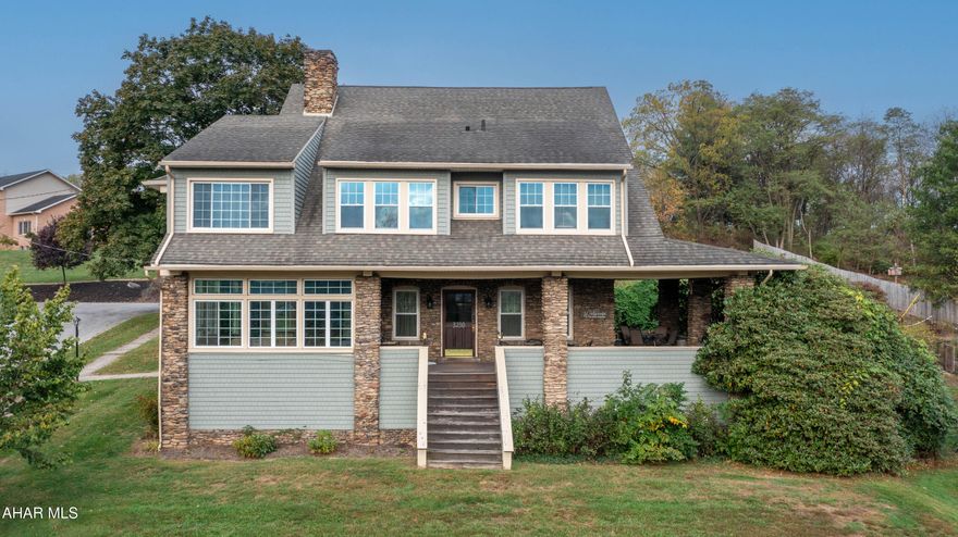 Discover this spacious 4-5 bedroom, 2.5 bath home where early 1900s craftsmanship meets modern convenience. From the original Rookwood tile fireplace and glass doorknobs to the rich walnut trim that flows throughout, every corner reflects pride in workmanship and timeless beauty.
Inside, you'll find generously sized rooms, including a grand living room, a formal dining room, a bright updated kitchen,  and two inviting sunrooms that capture natural light year-round. The home features oak and cherry hardwood floors, built-in dressers inside select closets, and multiple fireplaces that create warmth and character. A laundry chute adds vintage practicality, while ample storage and closets throughout make it as functional as it is charming.
Upstairs offers spacious bedrooms, including a potential fifth bedroom or bonus room ideal for a guest suite. Every room feels open, airy, and filled with light, blending comfort and elegance in perfect harmony.
Step outside to your own private retreat... a wraparound porch, flower and berry gardens, and a pergola overlooking an above-ground pool surrounded by abundant wildlife and breathtaking views. Whether entertaining guests or relaxing in peaceful seclusion, this property offers a storybook sense of home you'll rarely find today.  Call today to schedule your showing!
(Preapproved buyers only. Buyers to confirm taxes, square footage, and lot size.)