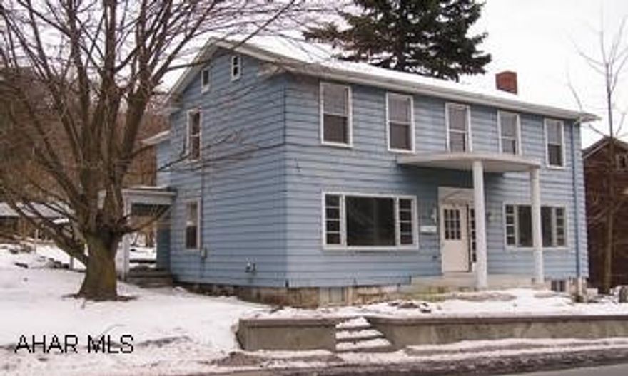 Large 2-story frame / aluminum 4BR/1.5BA house. Spacious rooms, 200 amp service, large unfinished basement, floored attic, needs work. Offered "As-Is" Large 2-story frame / aluminum 4BR/1.5BA house. Spacious rooms, 200 amp service, large unfinished basement, floored attic, needs work. Offered "As-Is"