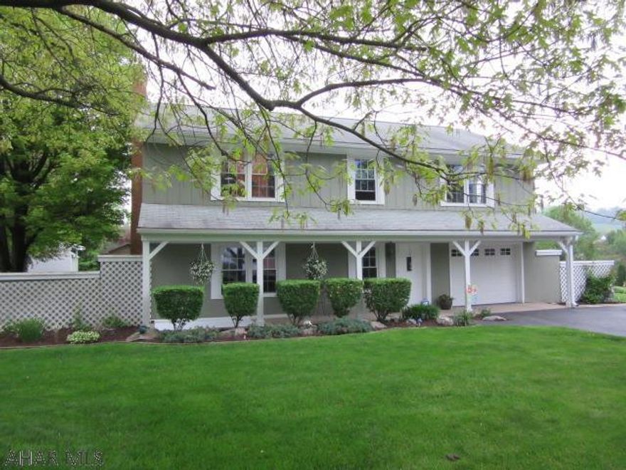 Motivated Seller says bring them an offer on this beautiful home in Penn Farms- move right in to this raised ranch home, freshly painted bathrooms, new vanity and flooring in basement bathroom, fully finished at grade basement offers lots of usable living space, family room with fireplace that opens directly to a patio and firepit, flat yard, large living room and dining area, modern kitchen, spacious bedrooms, two with walk-in closets, bathroom off master bedroom with new tile surround, garage with workshop area, central air