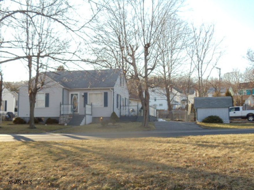 Nice Cape Cod with vinyl siding, interior freshly painted, new floor coverings, updated eat-in kitchen, updated bath, family room in basement, & fenced yard.    #J-050