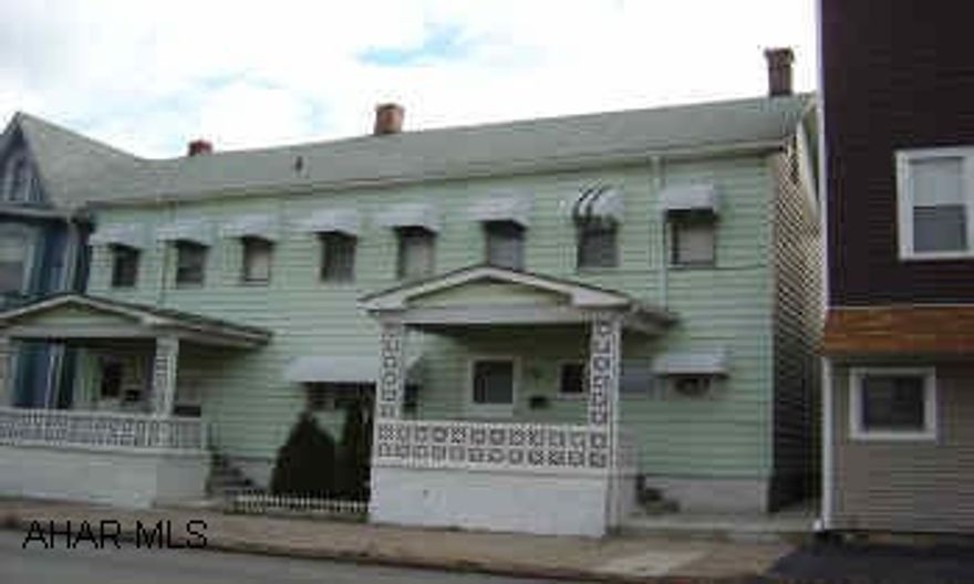 Double house separate utilites, tenants pay all, Rents $425 and $350, New roof, new furnaces, new hot H2O tanks.