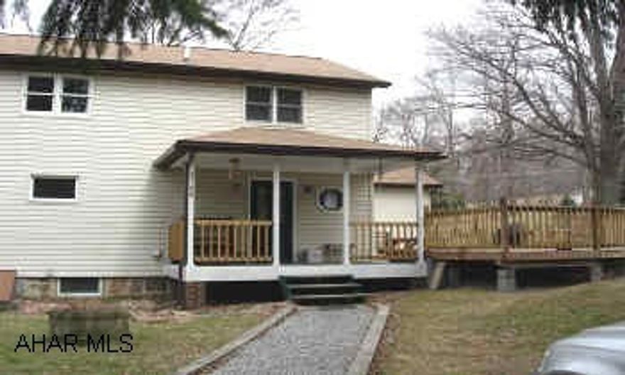 COUNTRY LIVING YET CONVENIENT HOME.  MINUTES TO I-99 AND BLUE KNOB SKI RESORT. CALL CRYSTAL 931-2470 TO VIEW THIS HOME. COUNTRY LIVING YET CONVENIENT HOME.  MINUTES TO I-99 AND BLUE KNOB SKI RESORT. OPEN FLOOR PLAN. TONGUE AND GROOVE MAPLE HW FLOORS ON 1ST FLOOR, LARGE DECK OFF DR, NEWER ROOF, SOFFIT, FACIA, GUTTERS. SEPARATE LIVE IN QUARTERS  POSSIBLE. KIT/DIN IS BRIGHT AND SPACIOUS. CATHEDRAL CEILING AND LOFT AREA IN LR. HOUSE NEEDS SOME FINISHING TOUCHES. CALL CRYSTAL 931-2470 TO VIEW THIS HOME.