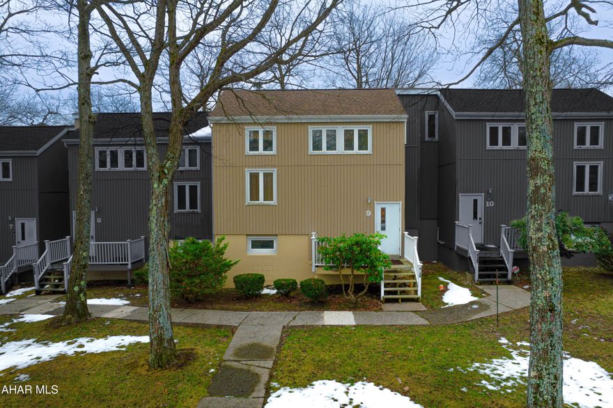 Experience the best of Blue Knob living with this charming condo, ideally located near three scenic lakes, trail riding, and hiking opportunities, and just a short drive from Historic Downtown Bedford and the renowned Omni Bedford Springs. Perfectly situated within walking distance to the Blue Knob Clubhouse Bar & Grill, this home sits on the 9th hole of the golf course, offering stunning views and an unbeatable setting.

Only minutes from Blue Knob Ski Resort, this condo is a hub for year-round outdoor adventure. The monthly HOA fee of $145.50 covers an array of amenities, and comprehensive snow removal, making resort living as convenient as it is enjoyable.

Discover the perfect blend of relaxation, recreation, and natural beauty with this exceptional property in the heart of Blue Knob. For more information, visit lotsatblueknobresort.com.