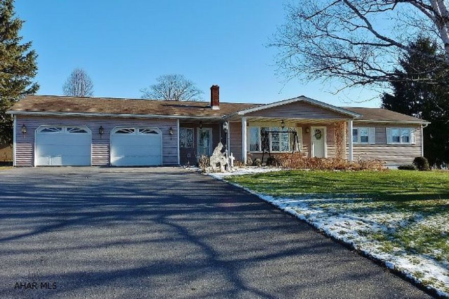 Well kept 3 BR, 1.75 BA ranch home on a beautifully landscaped 1.23 ac. country setting. Features thermal windows and doors, great room/propane FP, dining room/bay window, oak kitchen/island and breakfast nook, main level laundry/activity room and a 2-car attached garage. Basement is partially finished with a 3/4 bath and a family room/pellet stove with garage and shop in the balance. A 12x16 cinder block shed offers plenty of added storage. Home is move in ready with new carpeting and vinyl flooring that complements the beautiful areas of hardwood flooring.