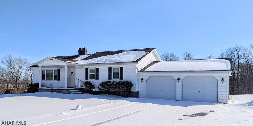 Enjoy the serene ambience at this hi-ranch home located on a cul-d-sac in the Winterset area. Home is situated on 1.2 acres with large front and back yards. This home boasts 4 bedrooms; 3 on the main level and 1 in the lower level. Enjoy gatherings in the large family room on the lower level with a 3/4 bath and a double door and walk-out to the back yard. Master bedroom has adjacent 3/4 bath;  Full bath on first floor; large 2-car garage with entrance to the main floor. On-lot septic and well. Three heat sources include electric, oil-drip stove in the lower level rec room, and a propane fireplace in living room. All appliances included.  Call to view this home!