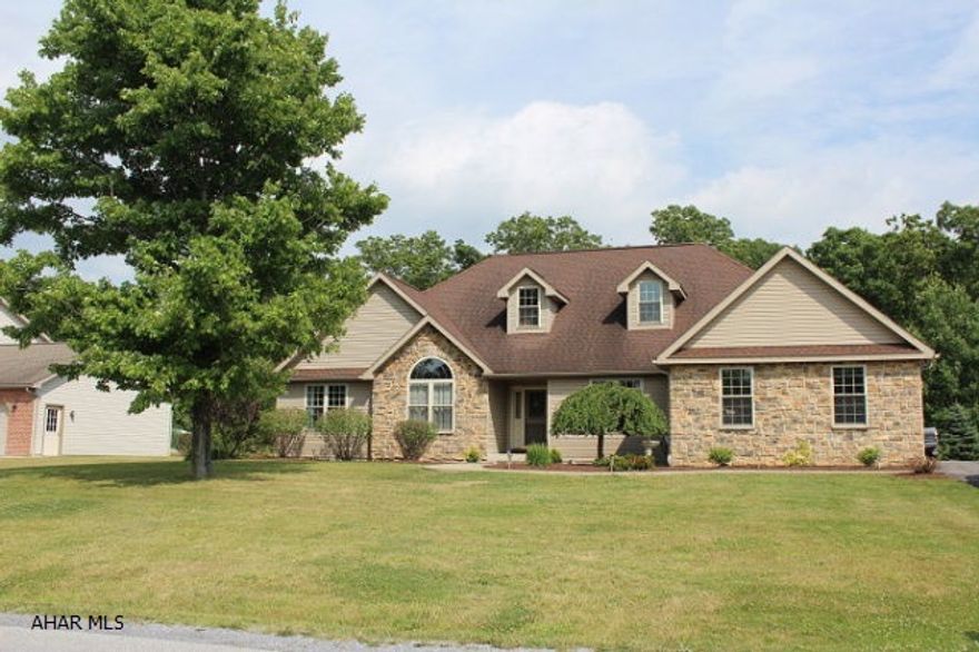 Lovely 5 bedroom 3.5 bath home in Bellwood-Antis School District. This home offers open living area, eat in kitchen, separate dining room w/hardwood floors, laundry on main floor, & office that could be a 6th bedroom. Large bedrooms w/ multiple walk in closets. Finished basement has 2 large bedrooms, full bath, family room and tons of storage space. This home sits on a very nice lot that backs up to the woods offering privacy in a desired neighborhood.  Call today to set up a showing!