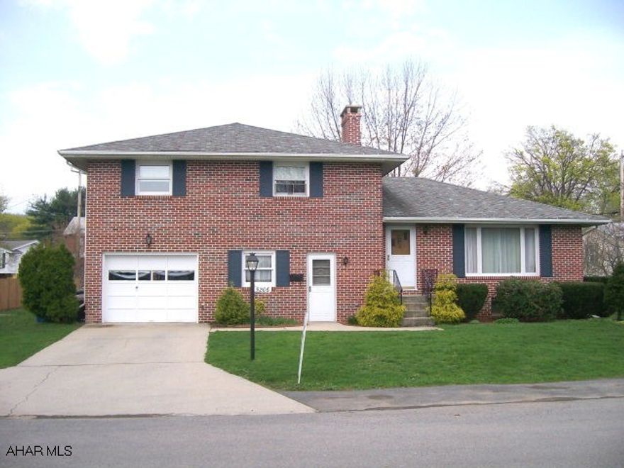 Plastered walls, shed with electric above ground pool, covered patio, some hardwood floors.  Eat-in kitchen with bar.  4 zone hot water heater.  Gas budget $91.00.  Gas grill outside. Mudroom.  Central Air.