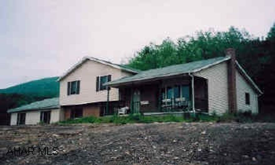 Charming 3BR/2BA bi-level on 18.3 acres with panoramic view. Only 5 minutes from I99.