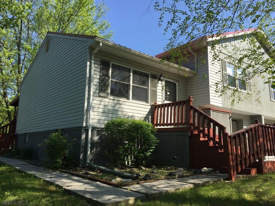 Property is agent owned. Well maintained 2 bedroom half double on a dead end street.  Finished basement, metal installed in 2015.  Quiet fenced in back yard with shed in the back.