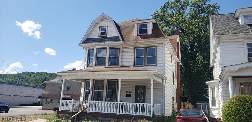 Large 4 bedroom home with 1.5 bath. Home features a finished walk up attic which provides tons of extra space. Enjoy time in the over sized dining and living room.   First floor laundry and and half bath are just some amenities. Home also features a fenced in back yard. Motivated Seller.