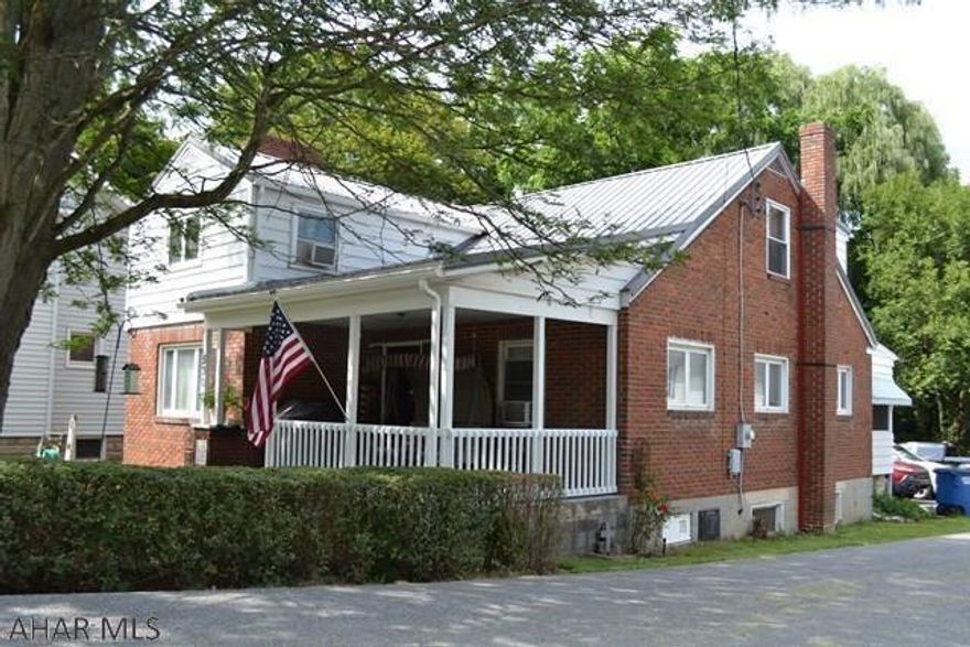 A Rare find with this 4 bedroom 2 Bathroom brick cape located in Historic Bedford, PA.  Spacious rooms throughout the home with lots of natural light, solid hardwood cabinets, lots of storage, front and rear porches, 2 fireplaces, a wood stove, paved off street parking for 3+, full basement with bonus potential, and much more.  You must take a look inside to appreciate what all this home has to offer.  Give us a call today!