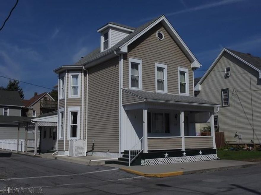 Meticulously maintained 3-4 BR home in the heart of Tyrone Borough. Large spacious rooms, updated kitchen and bath, 1st floor laundry, central air and carport.  Great price for a great home!  See for yourself, call today for an appt. to tour this lovely home.