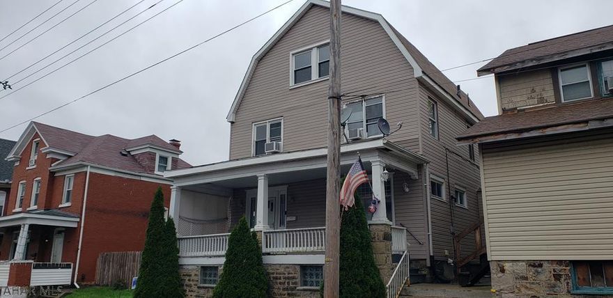 Charming 5 bedroom home in Altoona. This home features original woodwork, staind glass window, hardwood flooring and much more! The first floor offer an open concept with laundry, and a bonus room for plenty of space! The second floor offers 4 nice sized bedrooms and a full bath. The finished attic is newly remodeled and can be used as the 5th bedroom.  Having a fenced in yard is perfect for pets and entertaining. The garage has electric ran to it for any hobbyist! Call listing agent for more information.