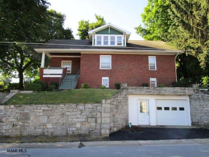 Sturdy brick built cape cod home. This home features refinished oak and pine board floors throughout, updated shingle roof, oil hot water heat, updated 100-amp electric and a one-car integral garage. First level has a living room, dining room w/built-ins, kitchen, laundry/mud room, two bedrooms and a full bathroom. second level has a bedroom, two bonus rooms and a sitting room. Full basement, large backyard with log shed and natural stone fireplace. This house has been well maintained, has fresh interior paint and is move-in ready!
