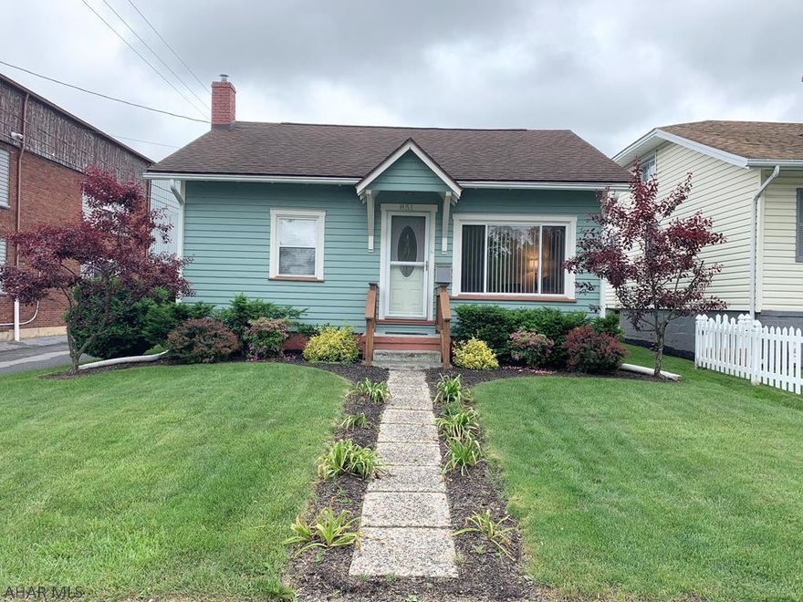 Enjoy sitting out on the deck in this adorable, well maintained home with a fenced in back yard, off street parking, spacious kitchen and dining room. 2 bedrooms on the main floor finished attic with heat can be utilized as a bonus room or 3rd bedroom.