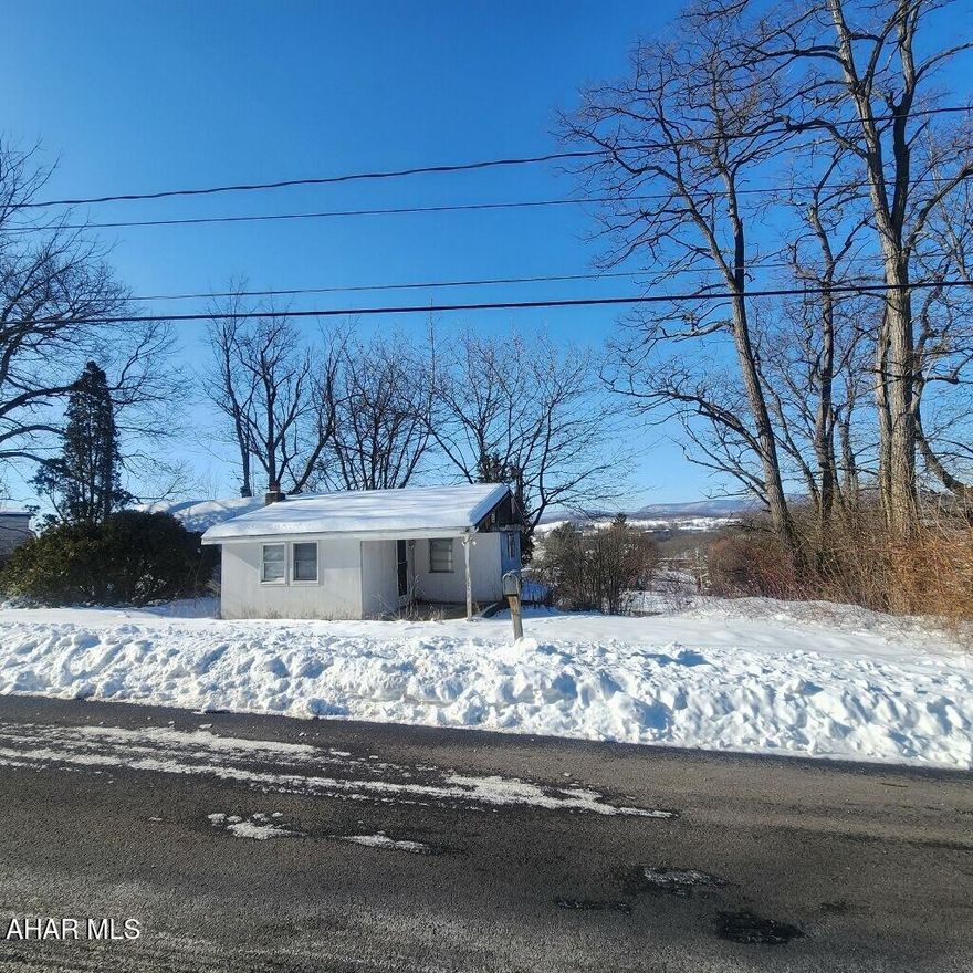Public records information states the mobile home is a 2 bedroom 1 bath property. Altoona Water Authority previously used for public water, and Logan Township for sewer. Property sold in as-is condition. Utilities are not on and will not be turned on. There is no title to mobile home or key. Opportunity to remove mobile home to place a new one or build. Call listing agent for more information