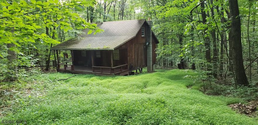 Almost 7 acres with 2 bedroom cabin. Near boating, hunting, fishing, and hiking. 5 minutes from boat launch. paved school bus rout to driveway makes it easy access year around. Build your dream home or buy for recreational use. Land is being sold as is where is. Well, septic and electric on site, however estate holders have no knowledge of past or present conditions. Walk grounds at your own risk. Access to cabin can be given upon request.