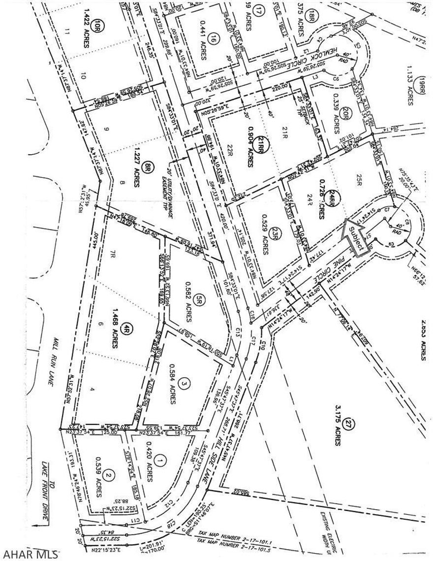 Ready to go building site. Approved subdivision, tap on fee for sewage included, underground electric, phone and cable. Wooded site. Owner financing with 10% down, 4% interest on the balance.