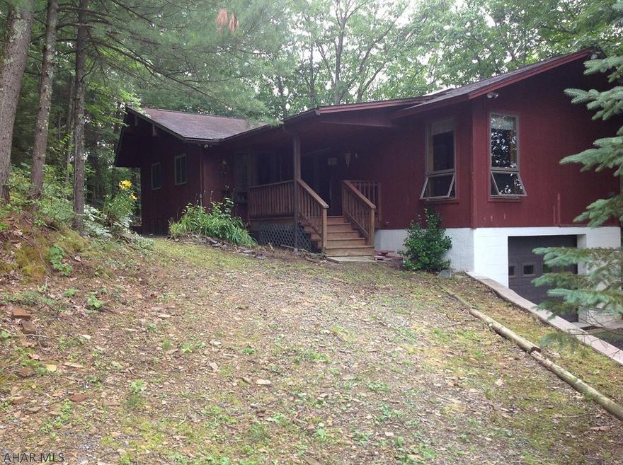 Looking for a cozy cabin for a weekender or full time living, this may be the perfect location, with quiet surroundings and move in ready. Less than 7 miles from downtown Bedford.