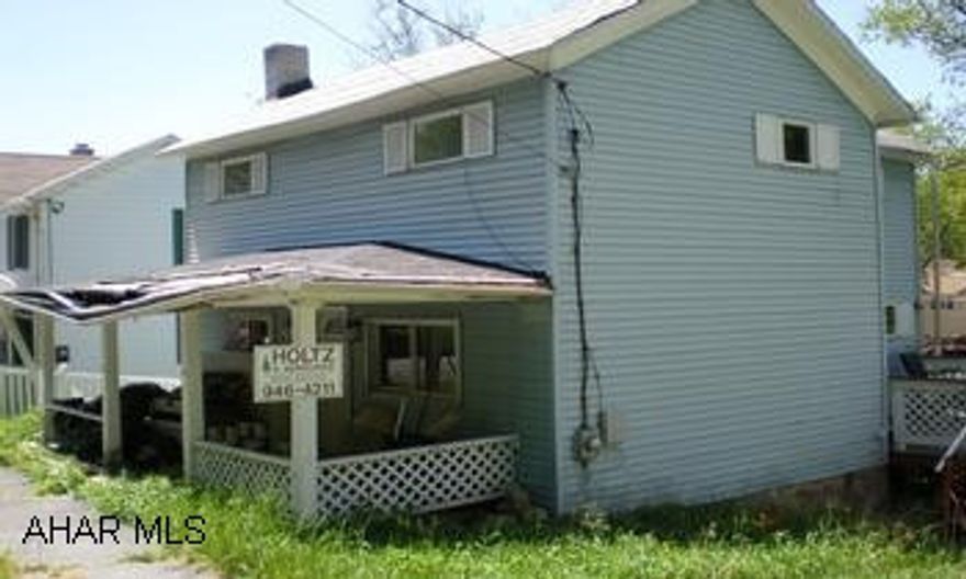 Property is to be sold AS IS. Property is in Osceola Mills.