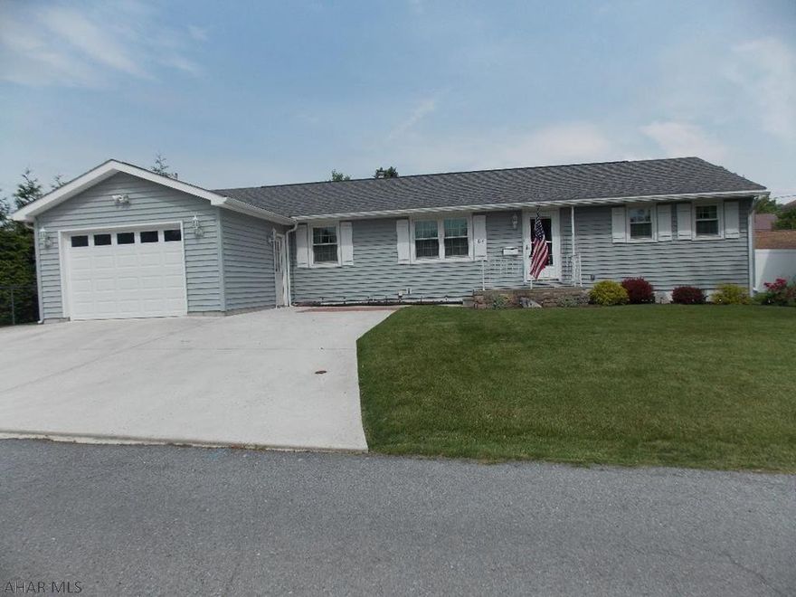 Just what you have been looking for!  Updated 3BR/2BA ranch on a dead end street close to everything.  Seller has put on new roof, vinyl siding, new windows, a garage, remodeled the kitchen, added a second bath, remodeled original bath, new furnace and more. HDWD floors, huge basement, screened in porch and a beautiful flat yard.  Don't wait or it will be gone, call us TODAY! Seller is Motivated!